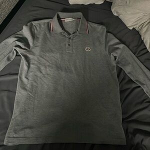 Long sleeves polo shirt
